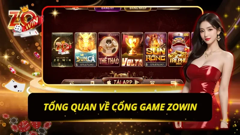 Tổng quan về cổng game Zowin